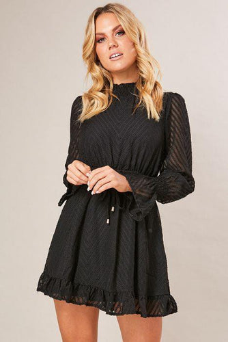 Boutique Sheer Lace Dress