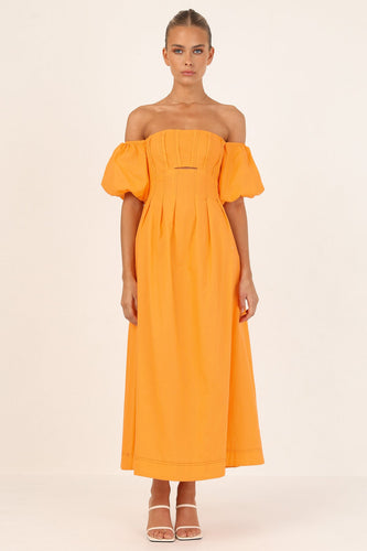 Boutique Eugenie Off the Shoulder Dress