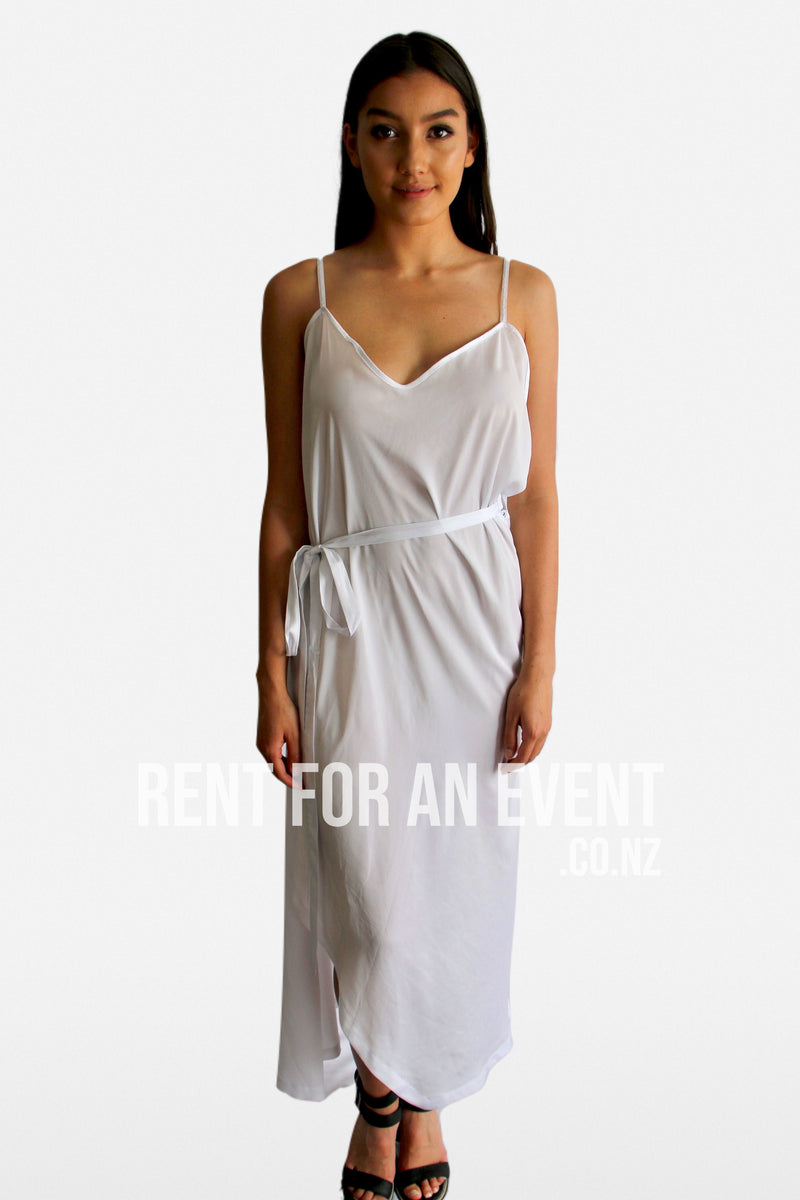 Boutique Summertime Dress White Rent For An Event